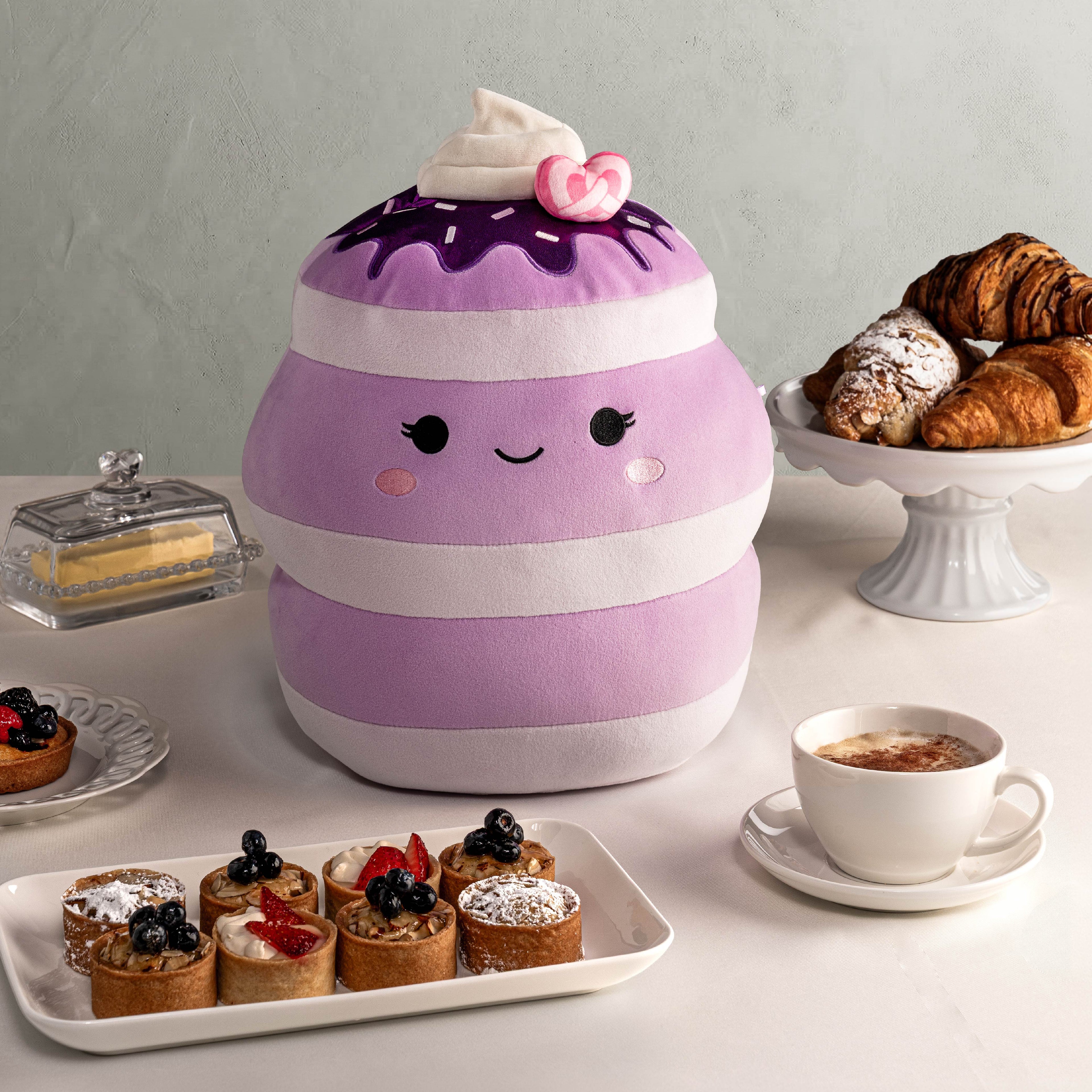 12-Inch Select Series Una the Ube Pancakes with Pink Pretzel