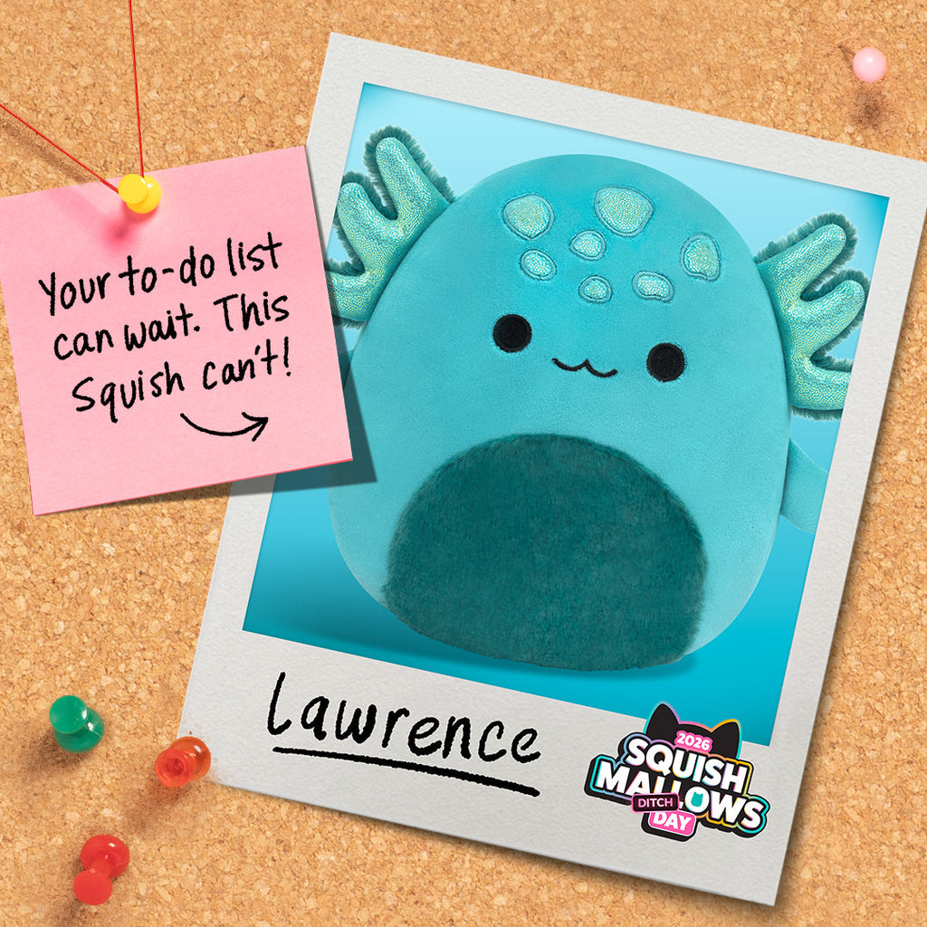 8-Inch Select Series Lawrence the Green Axolotl with Spots