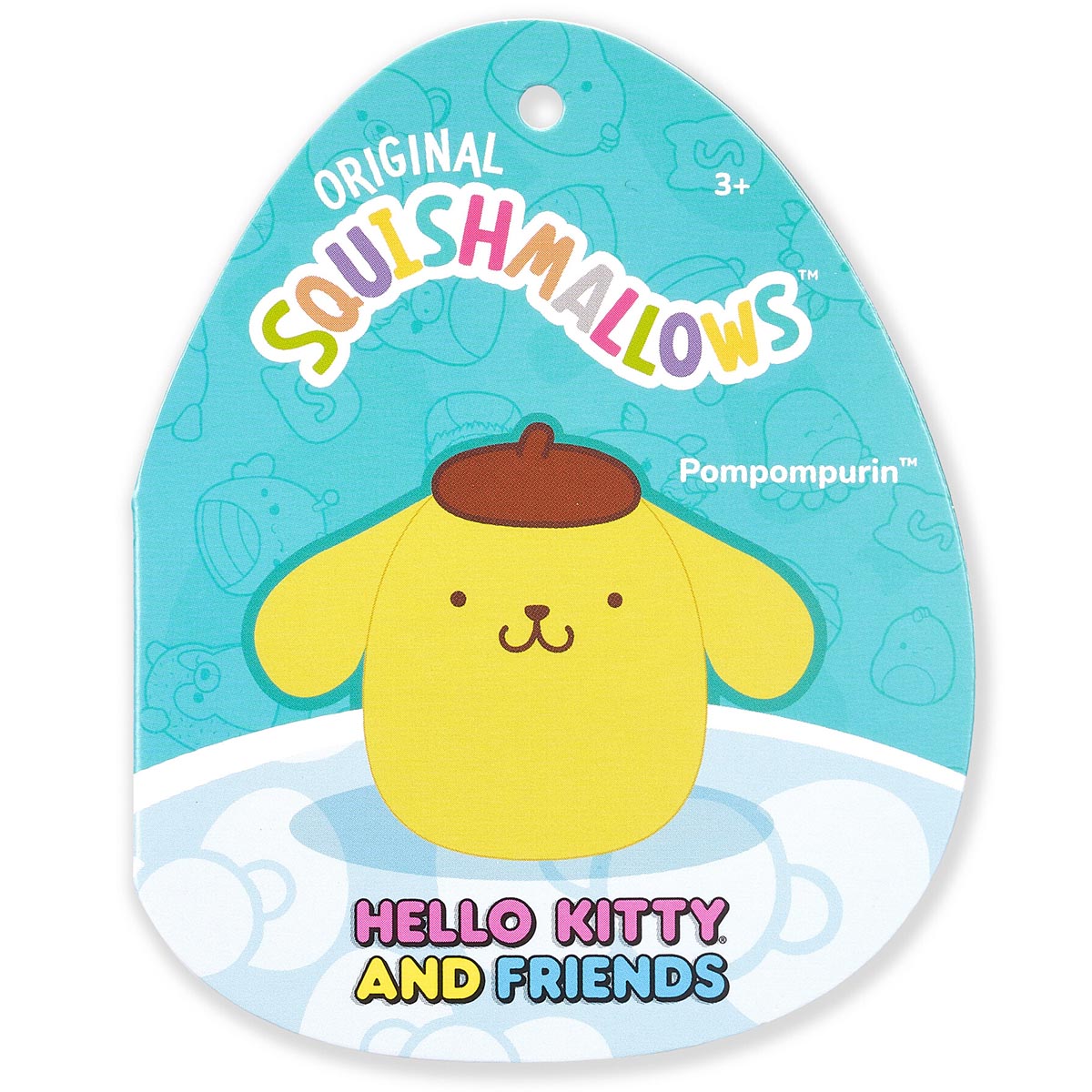 Hello Kitty and Friends Pompompurin Squishmallows