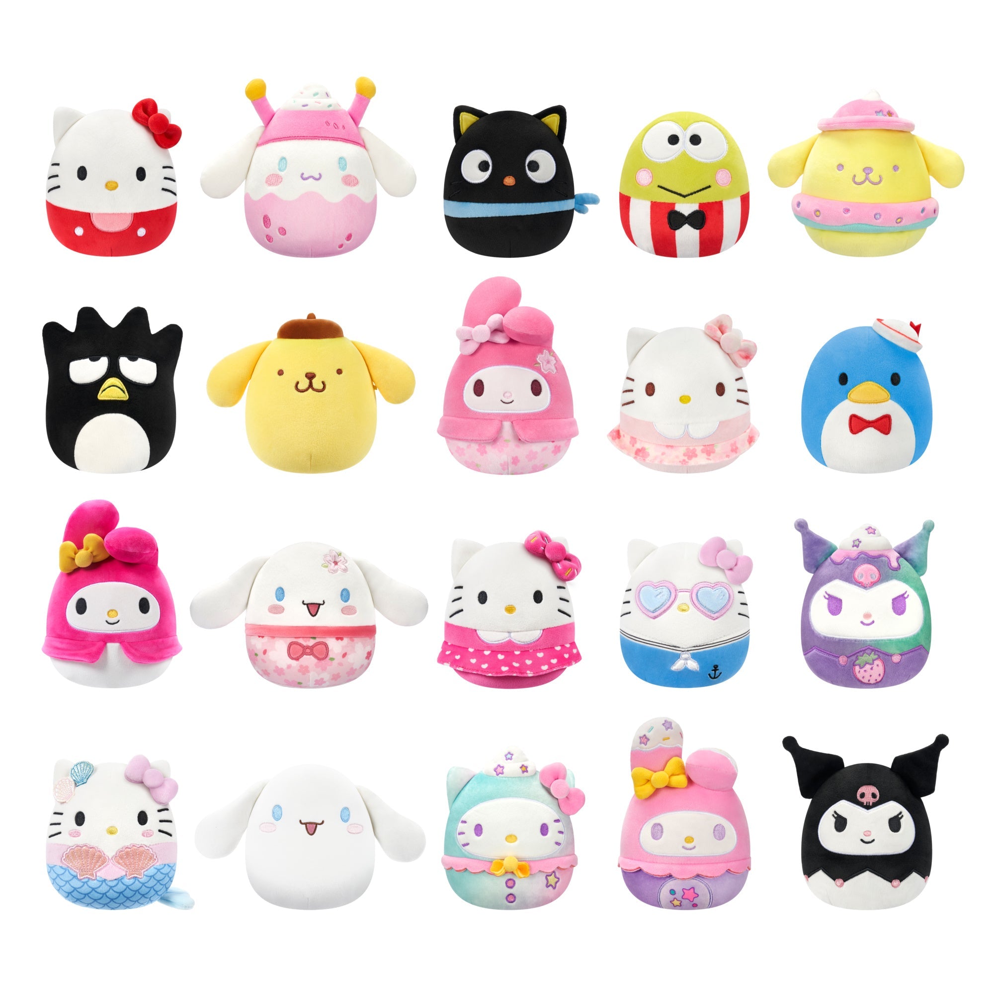 Hello Kitty and Friends 5-Inch Squishmallows Mystery 3-Pack