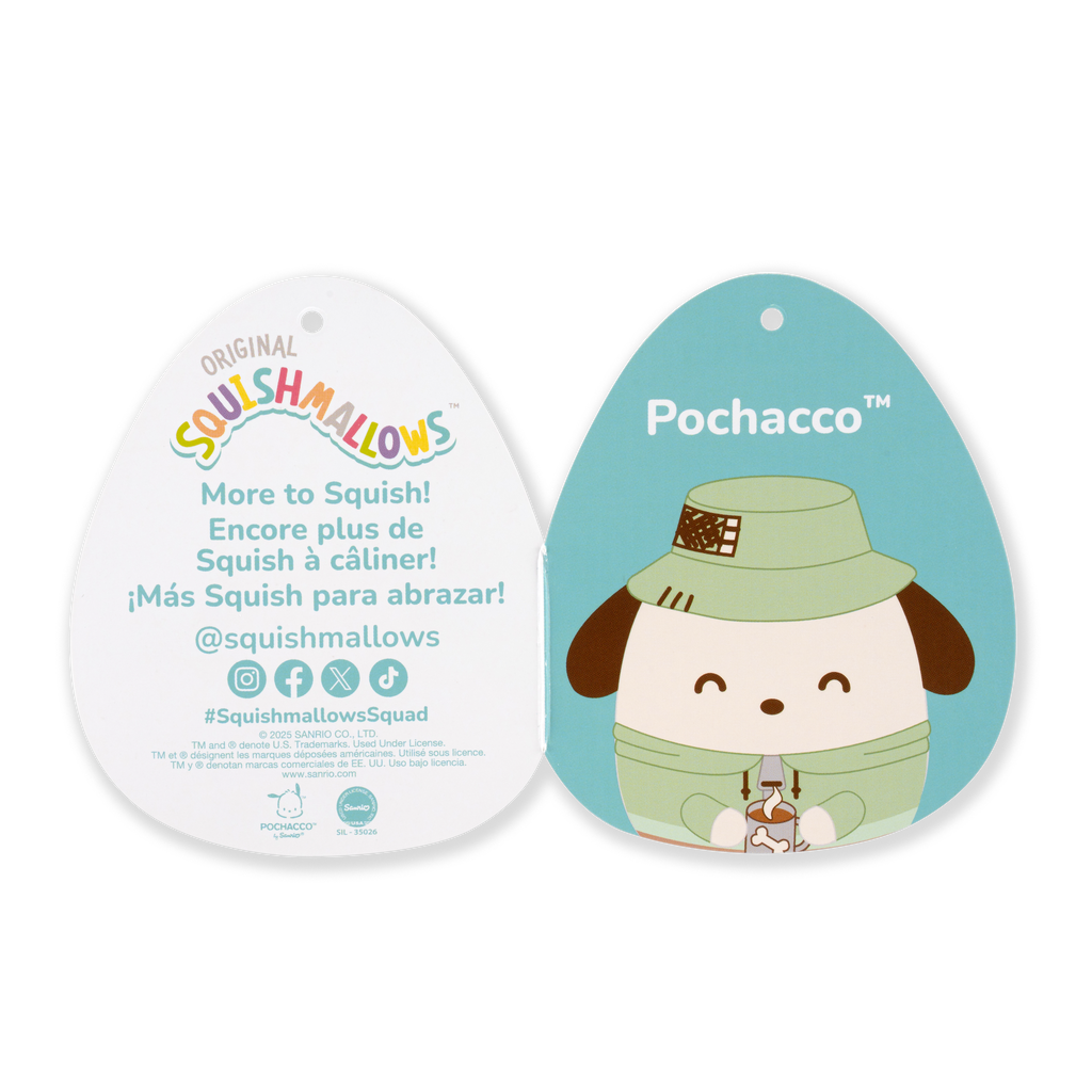 Hello Kitty and Friends 12-Inch Cute Camping Pochacco