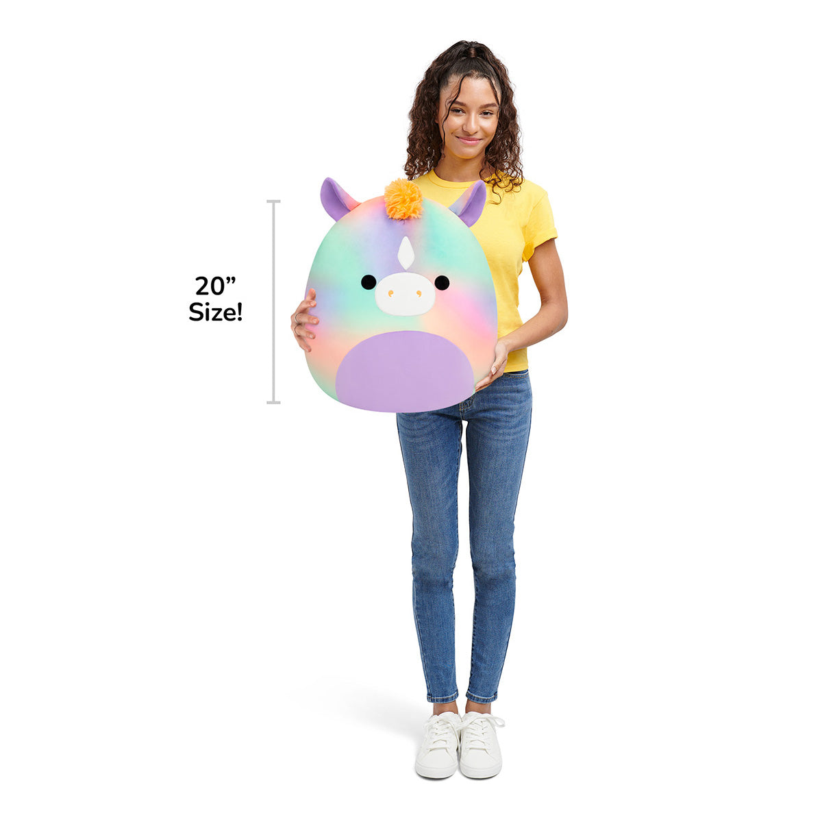 20-Inch Ares the Rainbow Mystical Horse