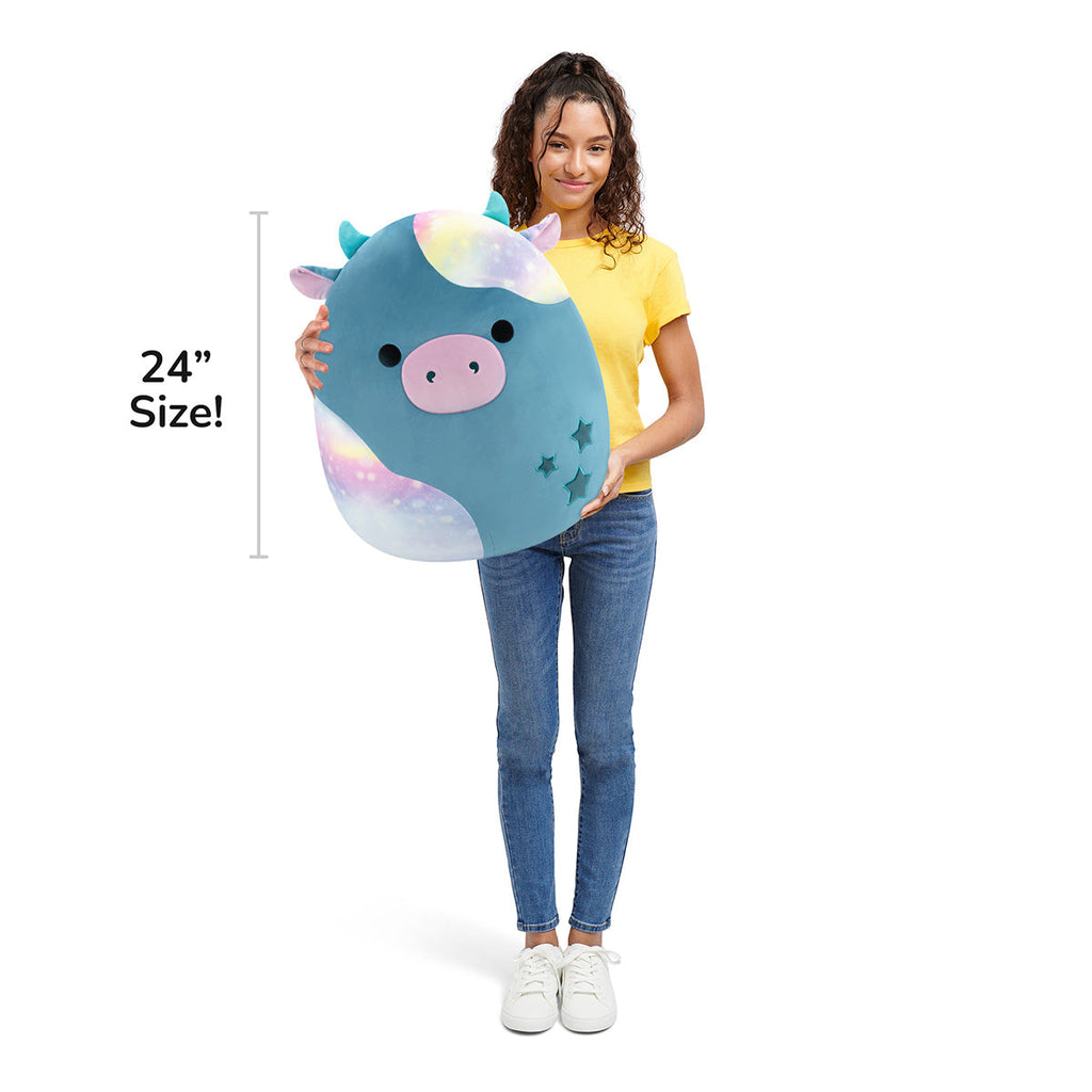 24-Inch Presto the Teal Galaxy Cow