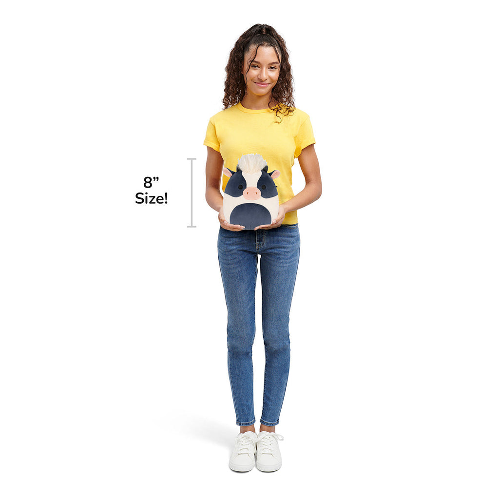 8-Inch Cow and Cockatoo Bundle