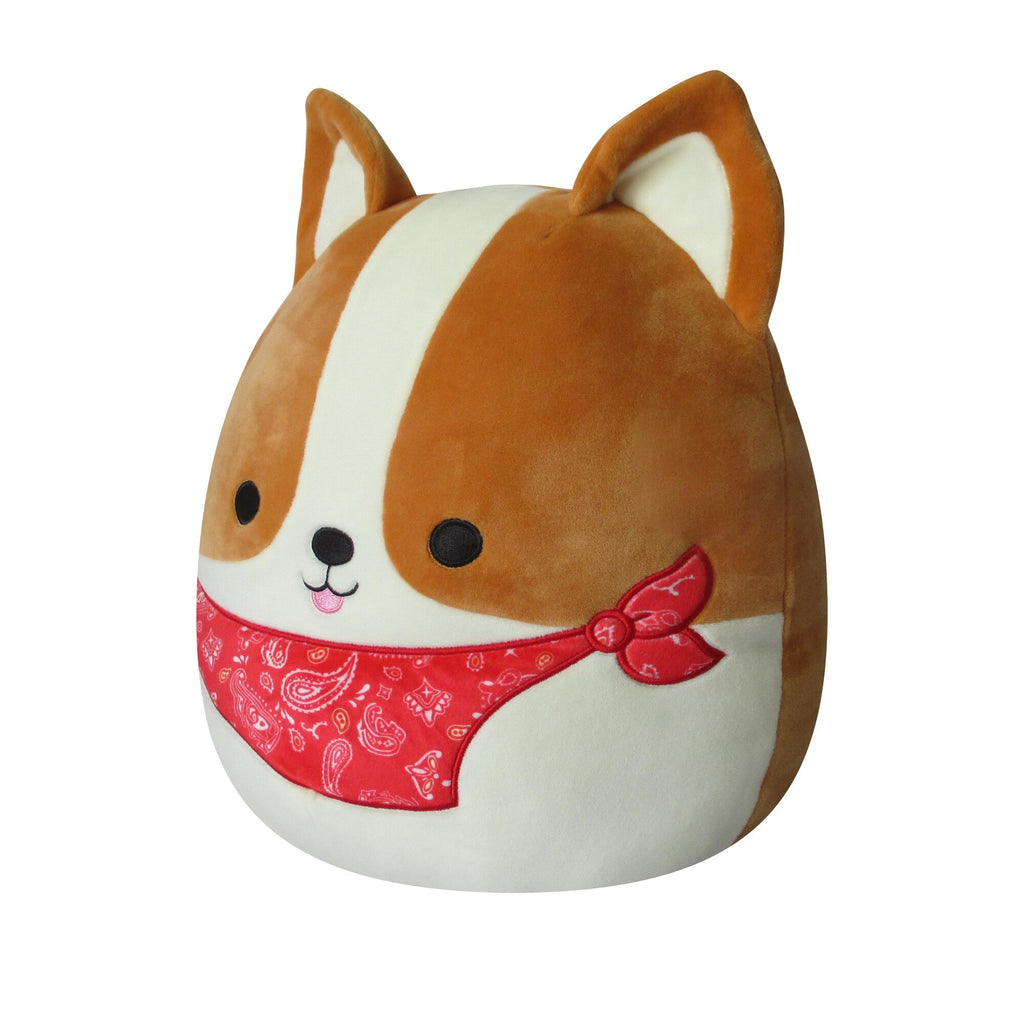 12-Inch Reginald Corgi with Red Bandana