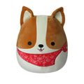 12-Inch Reginald Corgi with Red Bandana