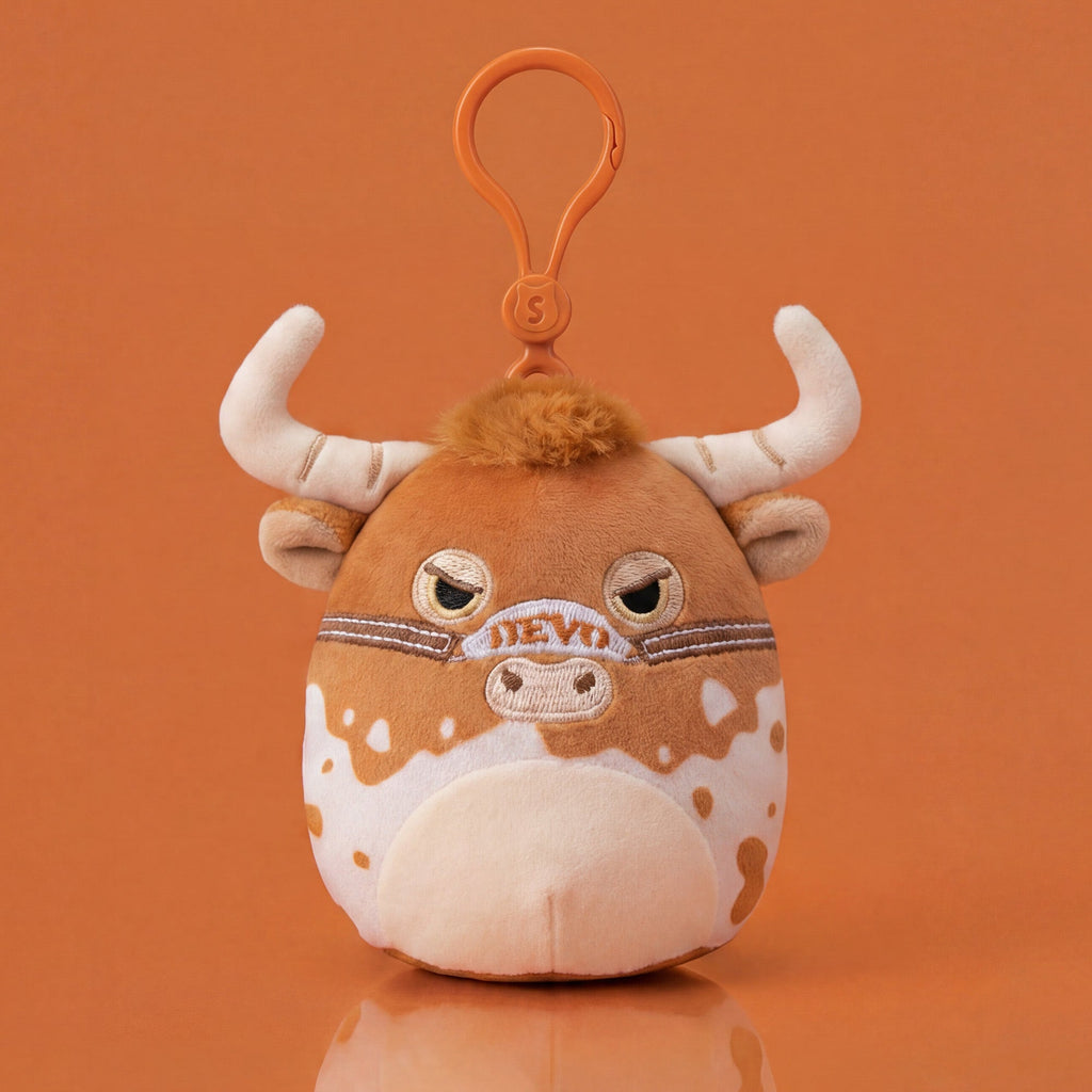 University of Texas 3.5-Inch Bevo XV Plush Clip