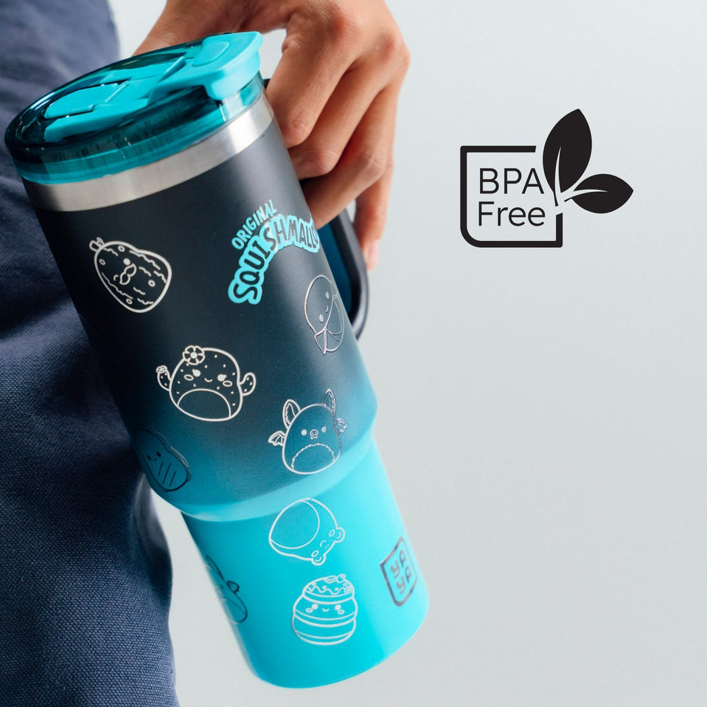 Squishmallows Bling Tumbler with Straw
