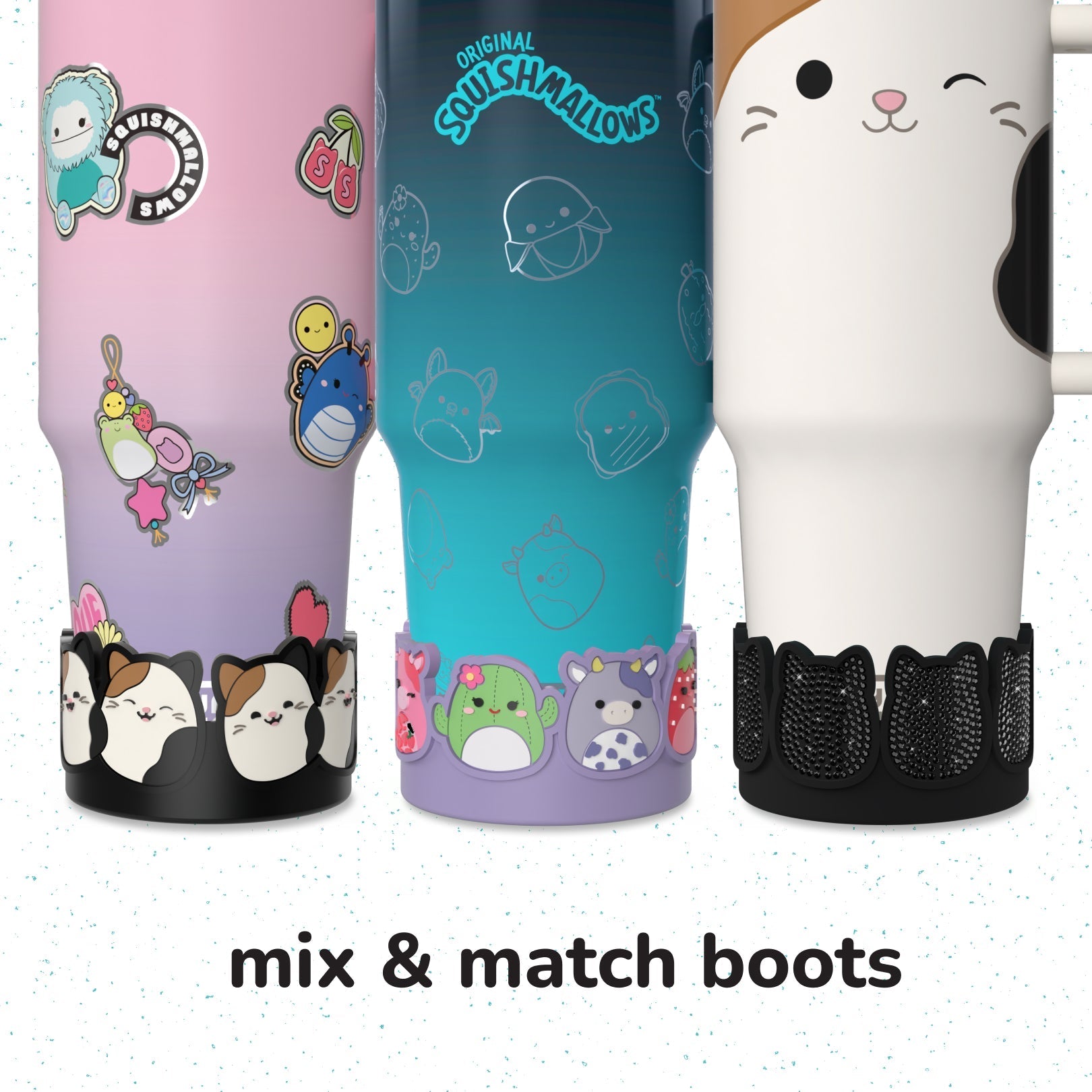 Squishmallows Cam Boot for Tumblers