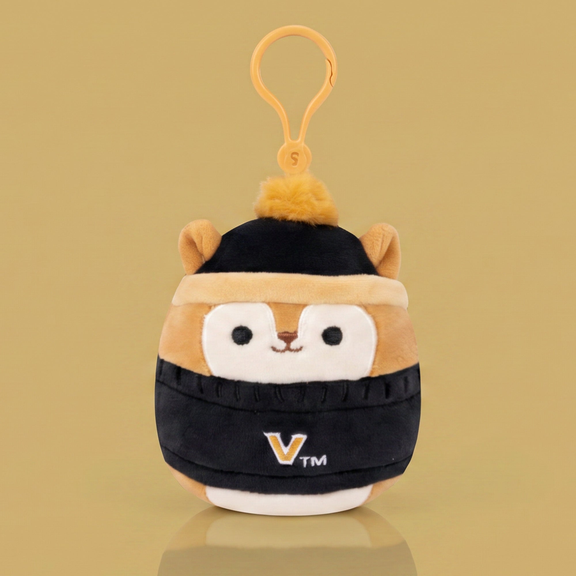 Vanderbilt 3.5-Inch Sawyer the Squirrel Plush Clip
